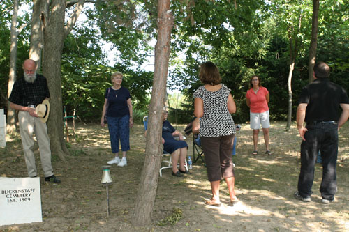 Blickenstaff Cemetery Dedication, 2008