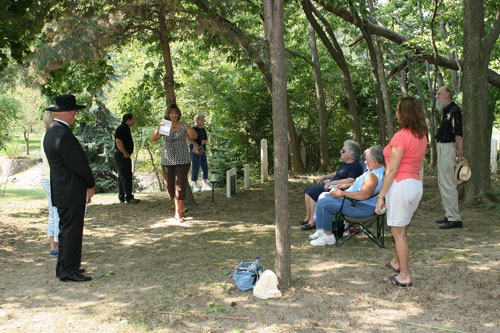Blickenstaff Cemetery Dedication, 2008