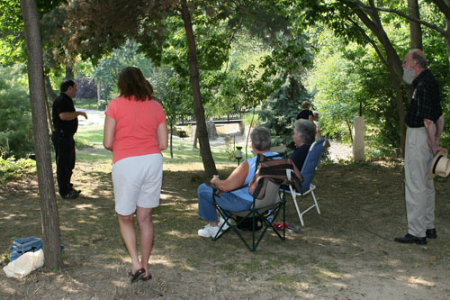 Blickenstaff Cemetery Dedication, 2008