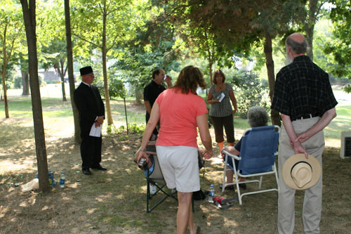 Blickenstaff Cemetery Dedication, 2008