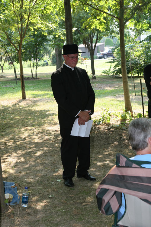 Blickenstaff Cemetery Dedication, 2008