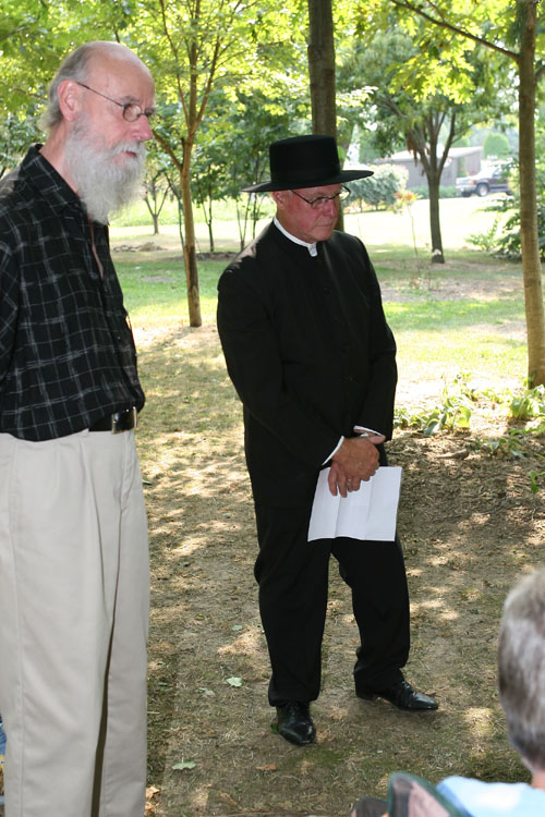 Blickenstaff Cemetery Dedication, 2008