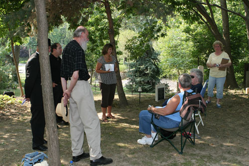Blickenstaff Cemetery Dedication, 2008