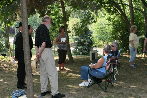 Blickenstaff Cemetery Dedication, 2008