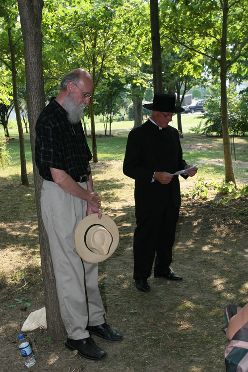 Blickenstaff Cemetery Dedication, 2008