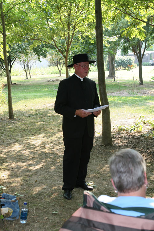 Blickenstaff Cemetery Dedication, 2008